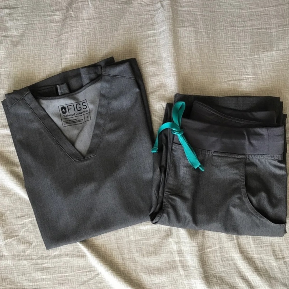 Figs Graphite Scrub Set